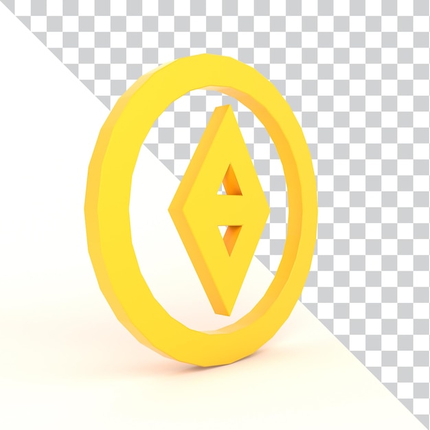 Gratis PSD location map direction right side
