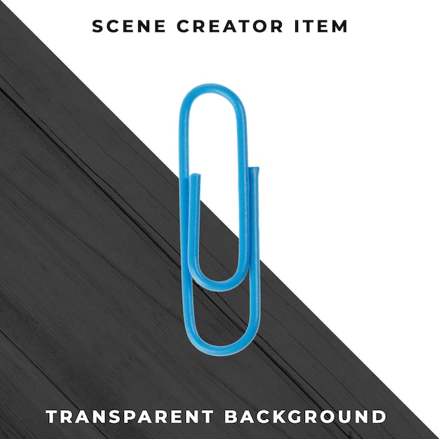 Gratis PSD metalklips, objekt, transparent psd