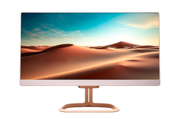 Gratis PSD moderne tv-skærm isoleret
