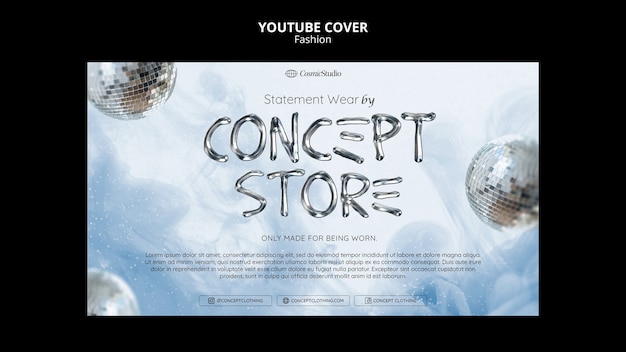 Gratis PSD modeskabelondesign
