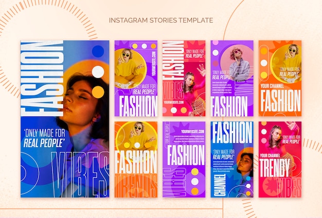 Gratis PSD modeskabelondesign
