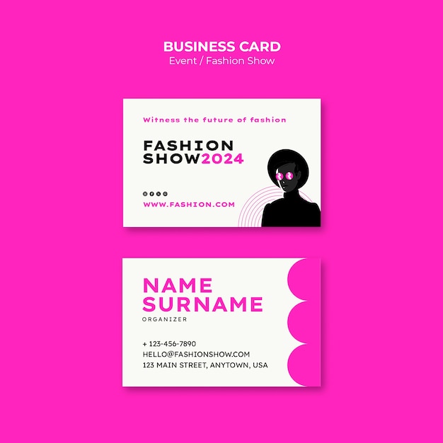 Gratis PSD modeskabelondesign