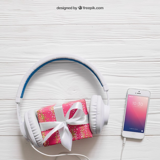 Gratis PSD musikkmodell