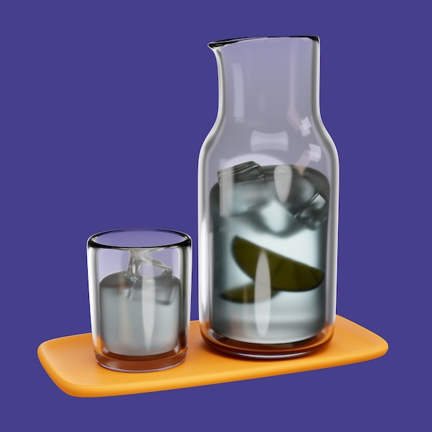 Gratis PSD natlig item-rendering