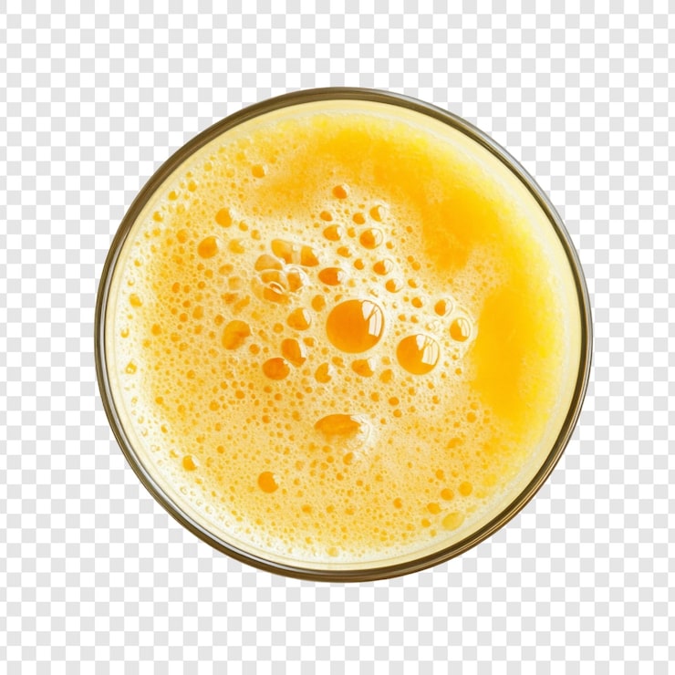 Gratis PSD opfriskende glas appelsinjuice
