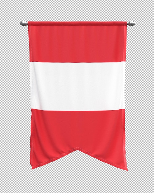 Gratis PSD österrikes flaggbanner