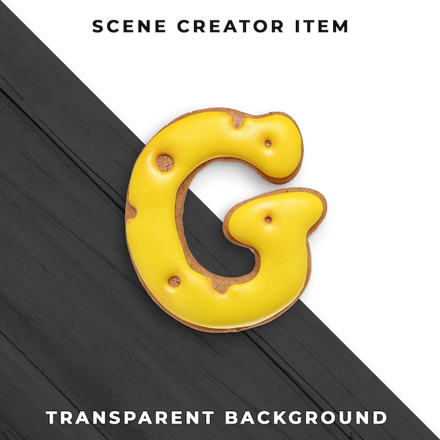 Gratis PSD pepperkaketransparent psd