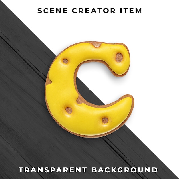 Gratis PSD pepperkaketransparent psd