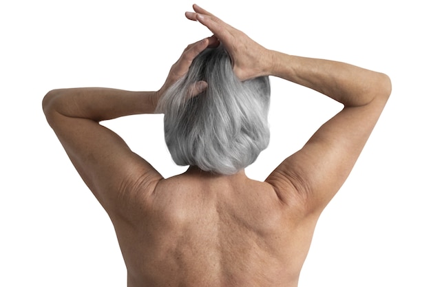 Gratis PSD portrett av elegant, eldre kvinne