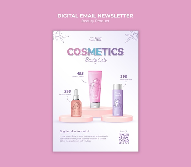Gratis PSD produktskabelondesign