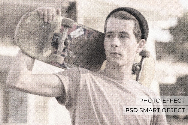 Gratis PSD retro printdesign