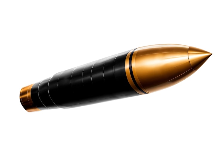 Gratis PSD romrakett i studio