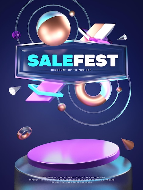 Gratis PSD salgsrabatpodie