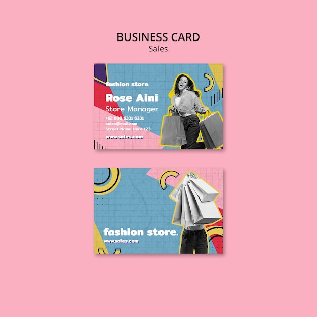 Gratis PSD skabelondesign til modesalg