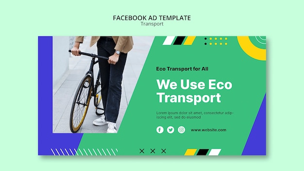 Gratis PSD skabelondesign til togtransport