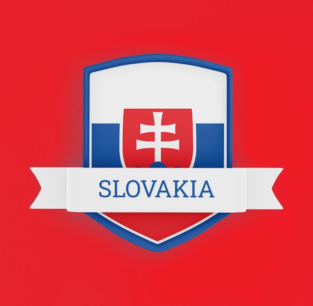 Gratis PSD slovakia badge banner