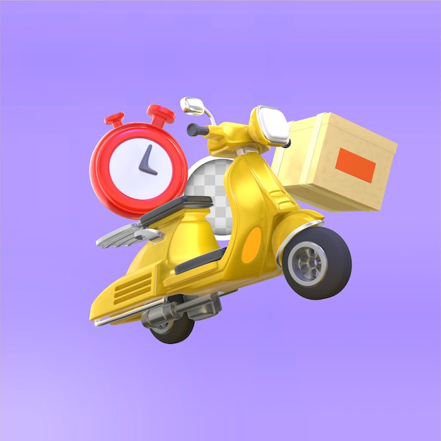 Gratis PSD snabb leverans. 3d-rendera