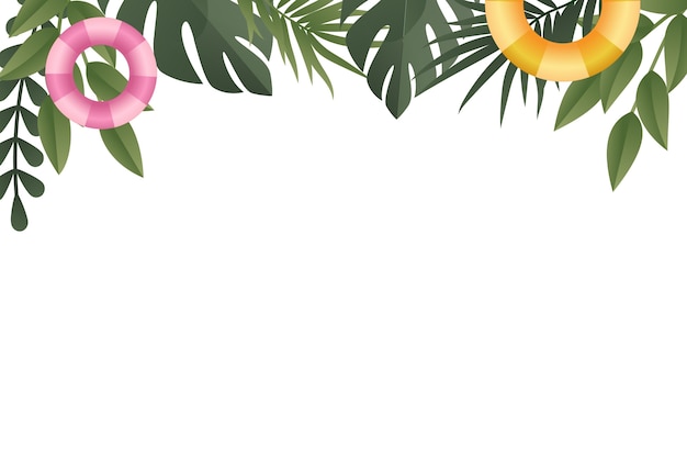 Gratis PSD sommarborder