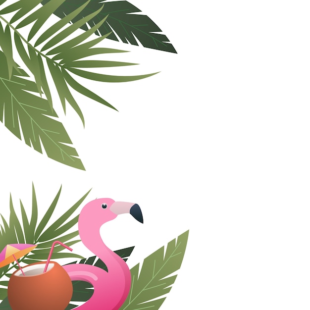 Gratis PSD sommerborder
