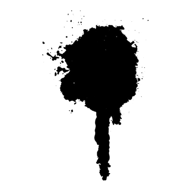 Gratis PSD sort graffitimaling