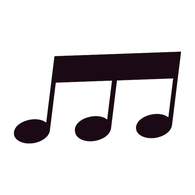 Gratis PSD sort musiknode
