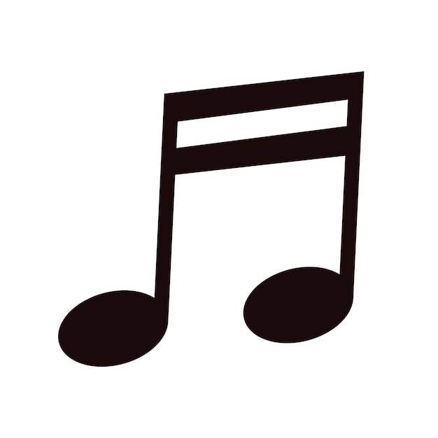 Gratis PSD sort musiknode