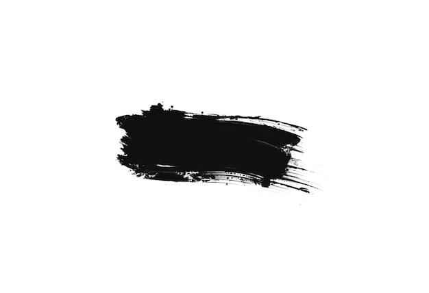Gratis PSD sort penselstrøg