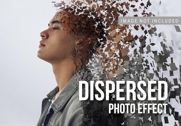 Gratis PSD spredt bildeeffekt