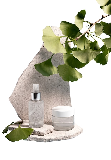 Gratis PSD stilleben af herbalist arrangement
