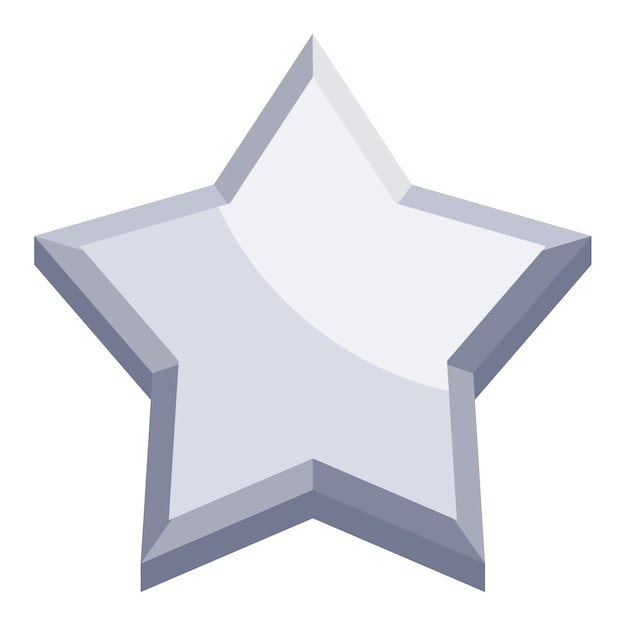 Gratis PSD stjerneelement isolert