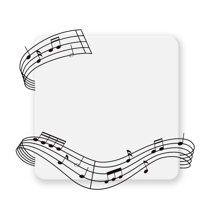 Gratis PSD svart musikknote