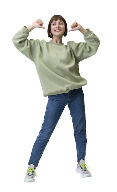 Gratis PSD teenagepige poserer