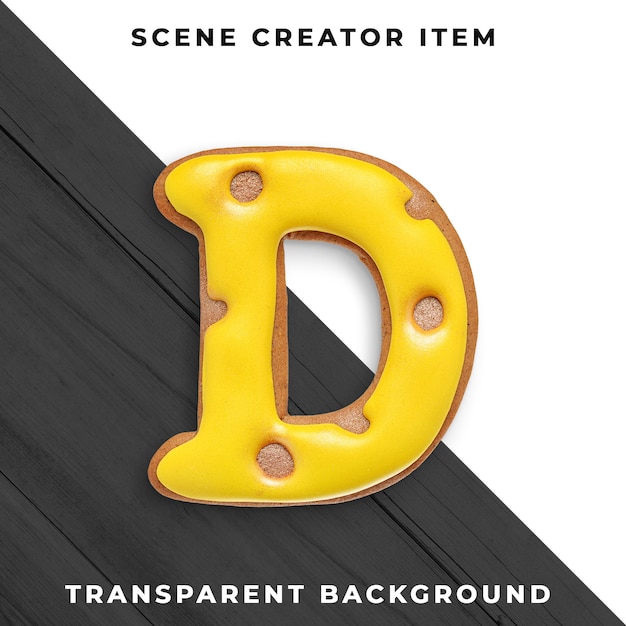 Gratis PSD transparent pepparkaka psd