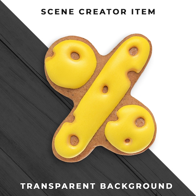 Gratis PSD transparent pepparkaka psd