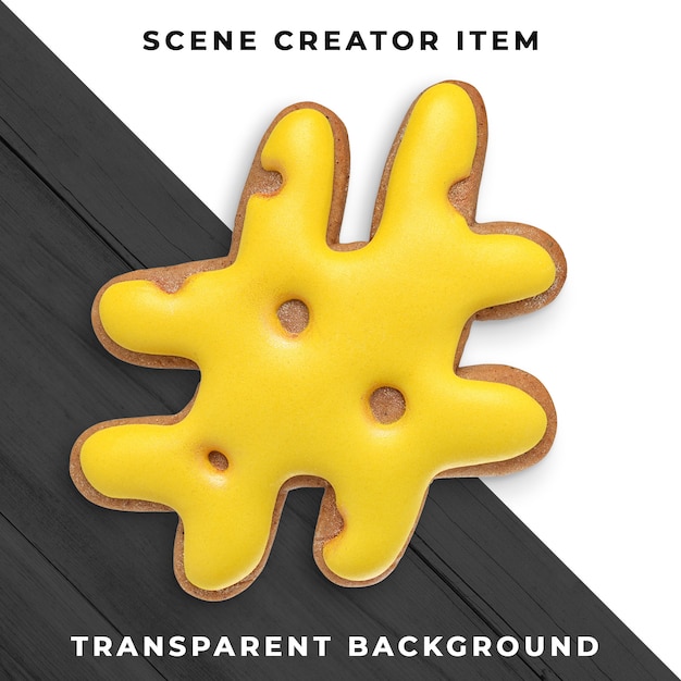 Gratis PSD transparent pepparkaka psd
