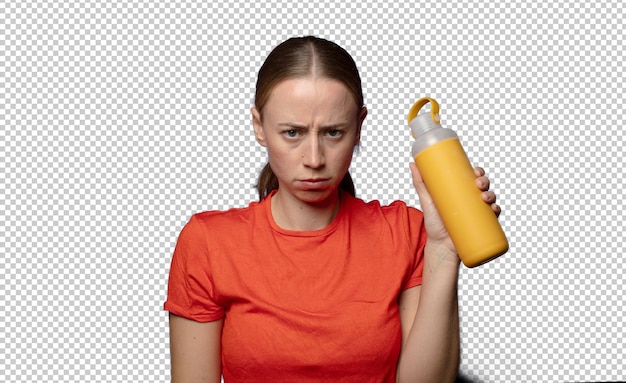 Gratis PSD ung blond kvinde