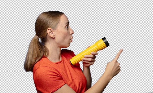 Gratis PSD ung blond kvinde