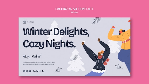 Gratis PSD vintermaldesign