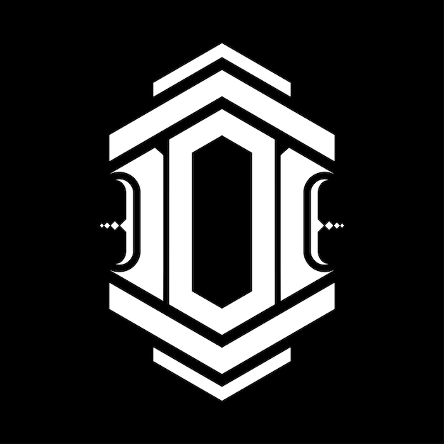 Gratis Vektor bogstav o monogram ikon logo design