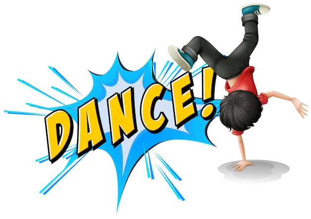 Gratis Vektor danseflash