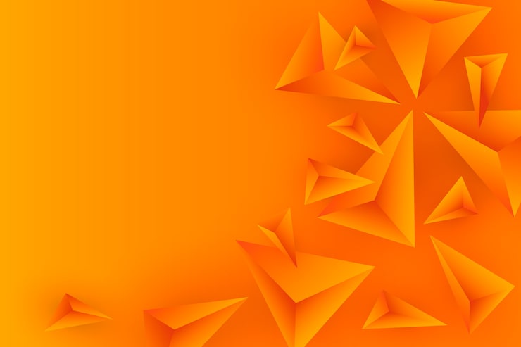 Gratis Vektor färgglad bakgrund med 3d-trianglar