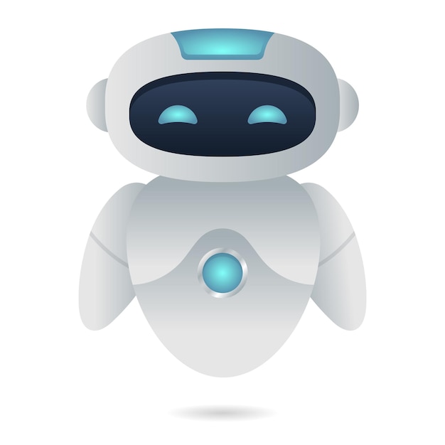 Gratis Vektor flydende robot