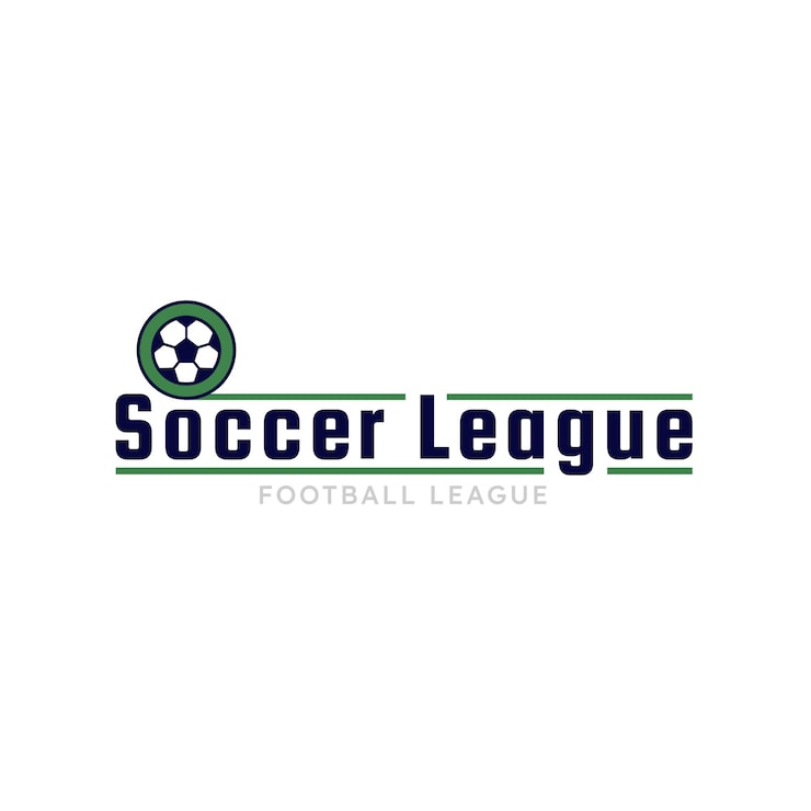 Gratis Vektor fodbold logo skabelon