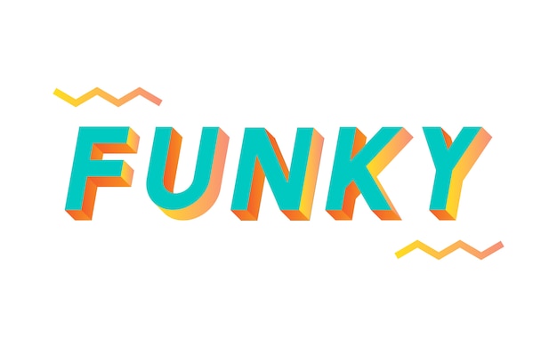 Gratis Vektor funky