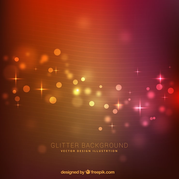 Gratis Vektor glitterbaggrund
