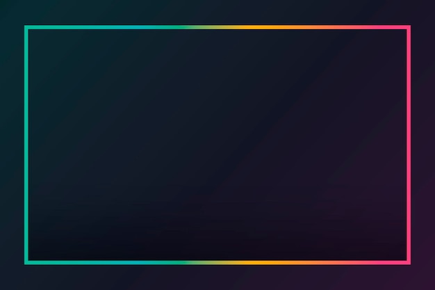 Gratis Vektor gradient kant sort baggrund