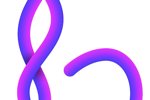Gratis Vektor gradient linjer baggrund