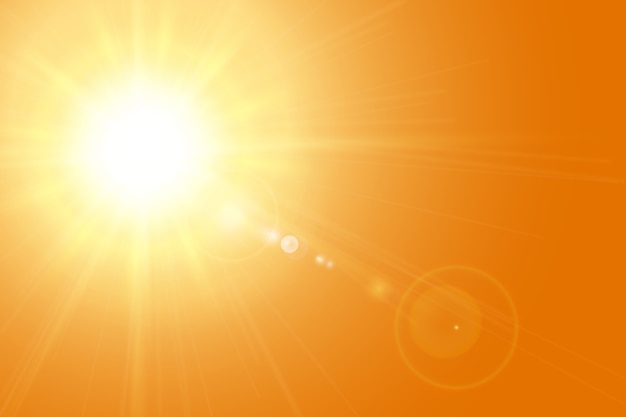 Gratis Vektor gradient sommarvärme bakgrund