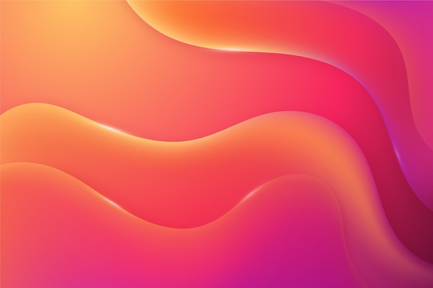 Gratis Vektor gradient varm baggrund