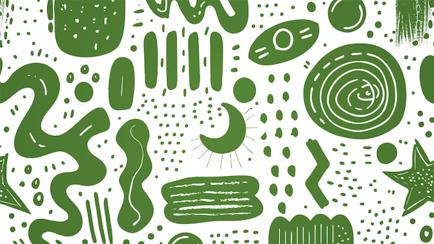 Gratis Vektor illustrationsmönster